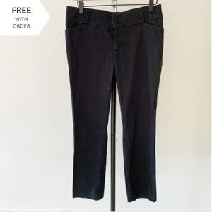 FREE Mossino Black Stretch Slack Pants | 4
